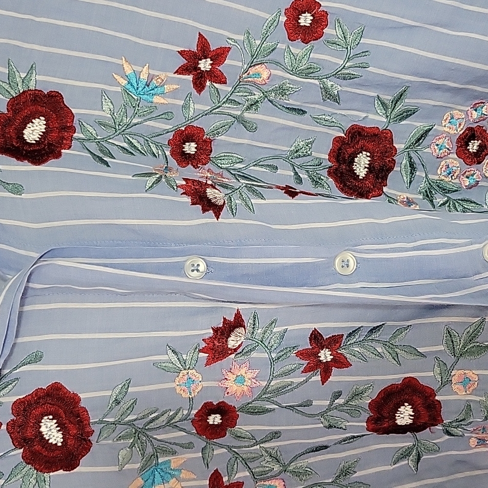 Pixley Embroidered button down - Picture 5 of 5